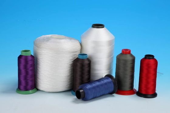 SGS Soft Thread Yarn / High Fire Retardant Polyester Sewing Thread