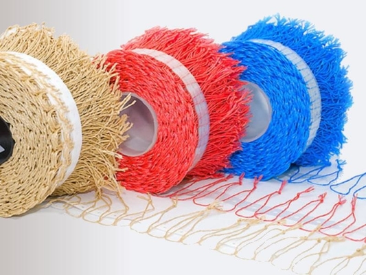 4200D Twisted 2 Ply Sausage Loop PP Twine Polypropylene Thread Fibrilated