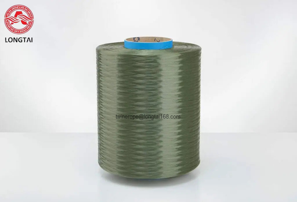 Taparan For Aramid Green Dyed Polyester Filament Yarn 1000 Denier