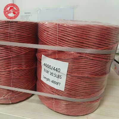 مقاومت UV مقاومت کششی بالا مقاومت در برابر آب و هوا تراکوتا PP Twine برای حمایت از گیاهان گلخانه ای و زمینه ای
